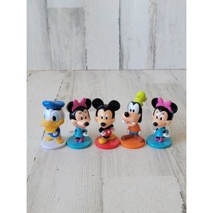 Kellogg Disney Mickey Mouse Minnie Mouse Donald Duck Goofy toy accessory set